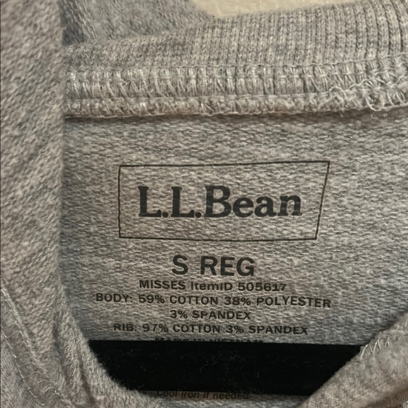 L.L. Bean Gray Hoodie for Women - Picture 3 of 6